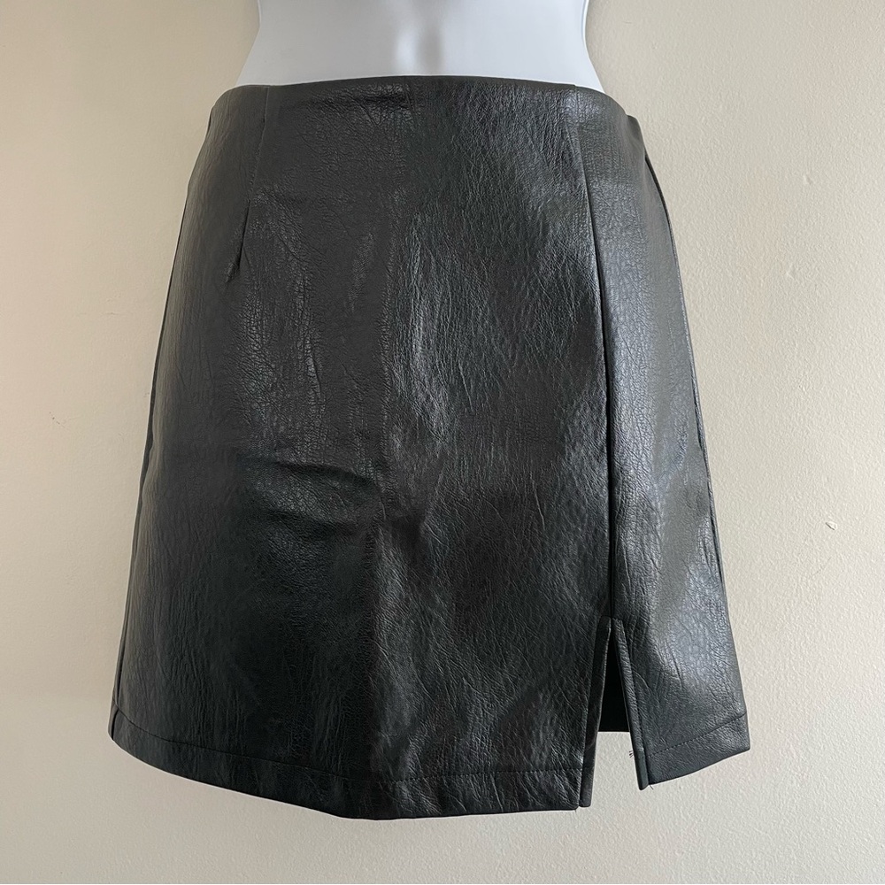 Black “Leather” Skirt | New w/ Tags | Target Wild Fable | Women’s Size 00